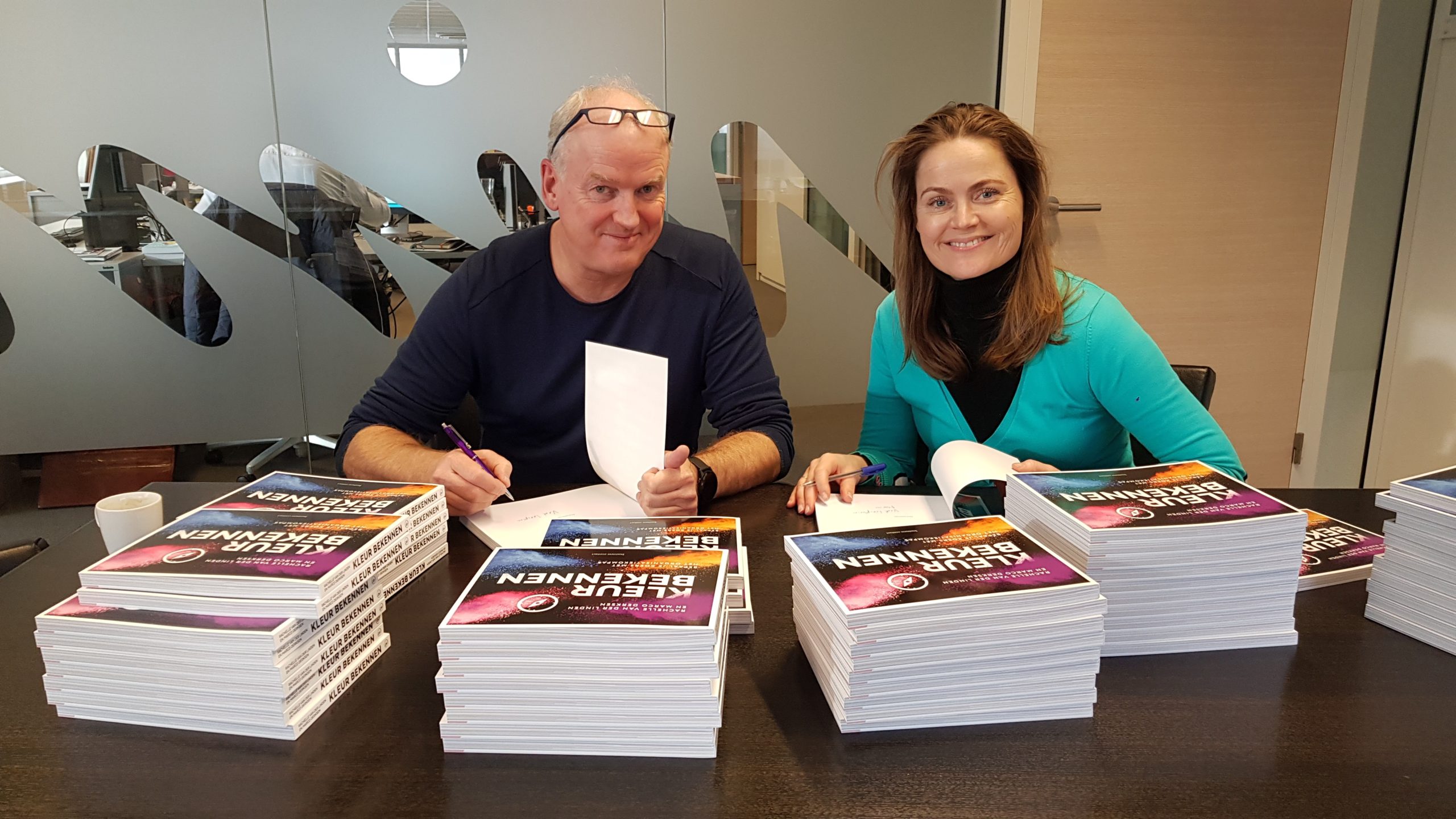 Rachelle van der Linden en Marco Derksen tekenen NIMA Book Q1-20
